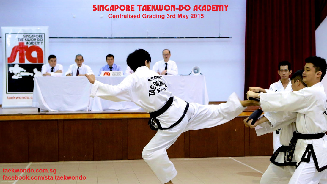 STA Taekwondo Centralised Grading Master Albert Ong Civil Service Club Tanjong Pagar Cantonment Pinnacle Duxton City