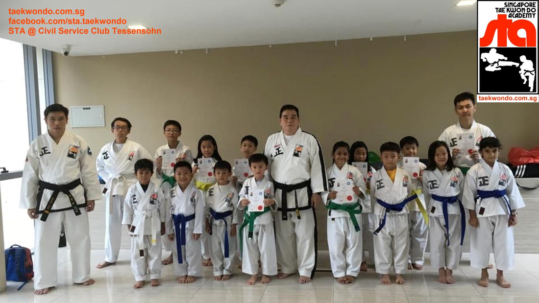 STA Civil Service Club Tessensohn Balestier Serangoon Road Master Albert Ong Taekwondo STA